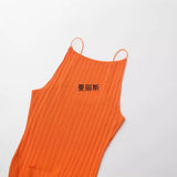 2025 Summer New Women's Decoration Bag Sexy Back Ribs Ribs