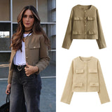 2025 Women's Autumn And Winter Fashion New 15 Color Jacket Small Scent Style Short Suit Jacket