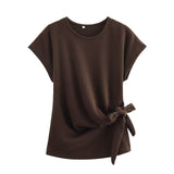 Women's Clothing 2025 Spring New Fashion Temperament Casual Soft Top Dress Dress Set