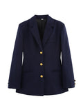 Women's Clothing 2025 Spring New Fashion Thousand Bird With Belt Suit Jacket