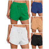 2025 Women With Pocket Sports Shorts Fashion Shorts Drawstring Summer Workout Running Casual Leisure Shorts