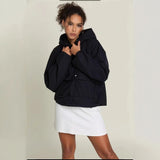 Women's 2025 New Three-Proof Fabric Hooded Multi-Color Jacket Jacket Jacket