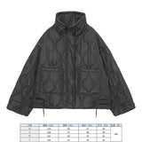 Women's Clothing 2025 New Winter Street Fashion Cotton Long Sleeves Up Loose Cotton Coat
