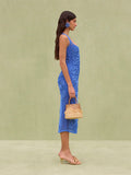 New Women's Fashionable Sleeveless Knitted Dress Fashioned Slings Long Dresses In Summer 2025