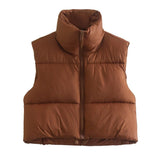 Women's Clothing 2025 New Women's Dress Color 9 Color Collar Vest Vest