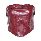 2025 Winter Women's New Retro Hottie Woman With Fashion Umbilly Small Waistset