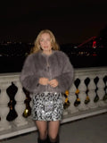 2025 Women's Autumn New Temperament Light Sexy Party Shiny Squin Mini Skirt Y2K