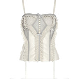 2025 Summer Fashion Trend Women's New High-Waisted Hips Irregular Wrinkle Body Dress