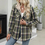 Autumn/Winter 2025 Women's Jacket Long Sleeve Hairy Hooded Jacket Jacket With Pocket