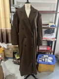 2025 Autumn And Winter New Women's Temperament Commuted Korean Version Of The Long Coat Coat Woman