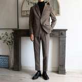 Korean Version Of The Small Autumn And Winter Coat Casual Top Men's Suit Korean Version Of The Trendy Free Men's Suit Top Dress