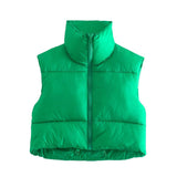 Women's Clothing 2025 New Women's Dress Color 9 Color Collar Vest Vest