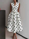 French Wave Dress 2025 Summer Retro New Temperament Slim Dress Female