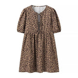 2025 New Women's Wear T-Shirt Style In The Long-Term Solid Shirt Dress Retro