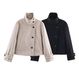 Women's Clothing 2025 Autumn New Women's Fashion Casual Casual Ride-Walker Jacket Fur Coat