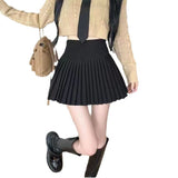 Small Man Sweet 100 Folded White Half-Dress Dress 2025 New High-Rise Thin A Anti-Walking Large Skirt
