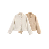 Women's Dress 2025 New Temperament Fashion Simple Style Casual Velvet Jacket Jacket
