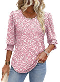 2025 Summer Women Wear 7-Sleeve Collar Elegant Casual T-Shirt Outside The Dress
