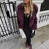 Ins23 Autumn And Winter New Street Breeze Fur Short Coat