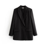 2025 Women's Jacket Jacket Spring And Autumn Classic Repair Trend Two Buckle 23 Color Suit