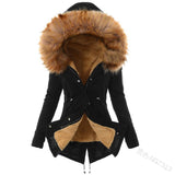 2025Wish Autumn And Winter New Cotton Hoodie Repair Warm Zipper Coat Women W125