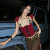 Fashion 2025 Summer New Women's Personalized Hottie Leopard Print Dress Short Two Sets Of Top Women