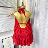 Women's Clothing 2025 Summer New Sexy Temperament Sleeveless Strap Dress