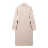 Ins Autumn New Women's Fashion Solid Color Soft And Loose Coat