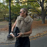 Women's Clothing 2025 Autumn And Winter New Fashion High-End Environmental Protection Fur Vest