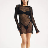 New Knitted Sexy Beach Dress In Summer 2025