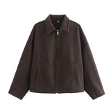 Women's 2025 Explosion Vintage Fashion Casual Long Sleeve Jacket Jacket