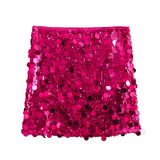 2025 Women's Autumn And Winter Temperament Light Fashion New Party Squin Mini Skirt