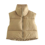 Women's Clothing 2025 New Women's Dress Color 9 Color Collar Vest Vest