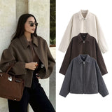 Women's 2025 Explosion Vintage Fashion Casual Long Sleeve Jacket Jacket