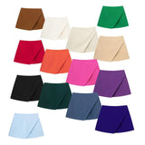 2025 New Women's Trousers Women's Skirts Summer Color Irregular Skirt