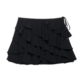 Z Feng 2025 New Summer Laminate Decoration Shirt 8372079 Laminate Decorative Skirt 8372080 Two-Piece Cover