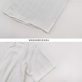 Fashion Cuban Collar Vertical Texture Design Feeling Men's Half-Sleeved Shirt Loose High-End Fall Leisure Summer
