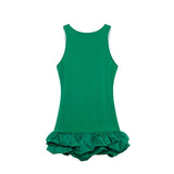 Mini Party Dress Women's Cascadal Short Dress 2025 Dress-Up Long Sleeves Of The Pool