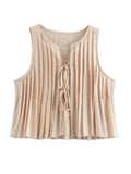 Summer New Women's Fashion Set With Sleeveless Vest Top High Waist Half-Body Skirt Two-Piece