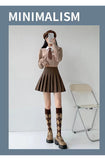 The Elastic Force Is Tight Waist 100 Folded Skirt Girl Jk Uniform A Word Skirt College Small High Waist Thin Short Skirt