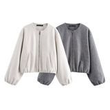 Women's Clothing 2025 Autumn Fashion Tight Under The Soft Zipper Jacket Jacket