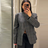 2025 Autumn And Winter Women's Clothing Fashionable Thick Cotton Clothes Long Sleeves Removable Collar Splicing Coat Woman