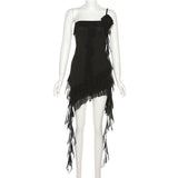2025 Spring Fashion Trend Women's New Shoulder Bag Hips Body-Daughted Ribbon Dress