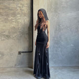 Autumn 2025 Fashion Trend Women's New Breast-Wearing Hooded Wear A Variety Of Women Wearing A Sexy Dress