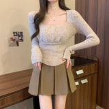 Long-Long Drag Skirt Sunscreen Skirt 95Cm Female Large-Size Cake White Skirt Large Skirt Umbrella Skirt Wrinkled Skirt