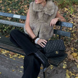 Women's Clothing 2025 Autumn And Winter New Fashion High-End Environmental Protection Fur Vest
