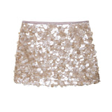 2025 Women's Autumn And Winter Temperament Light Fashion New Party Squin Mini Skirt