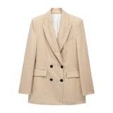 2025 Autumn And Winter Straight Trousers Double Buckle Suit Vest Three Sets Of New Women's Fashion Commuting Suit