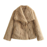 2025 New Artificial Fur Effect Short Coat