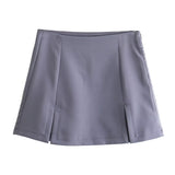 Women's Clothing 2025 Spring New Sexy 4 Color Tight Single-Breasted Breast Small Vest + Short Skirt Set